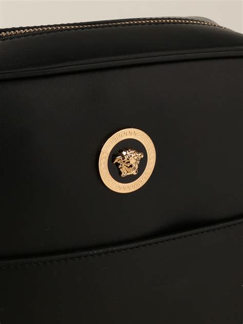 versace umhängetasche schwarz